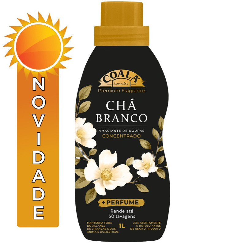 AMACIANTE CONCENTRADO CHA BRANCO 1L COALA