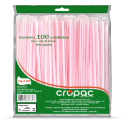 CANUDO SACHE 205X8MM COM 100UN CROPAC