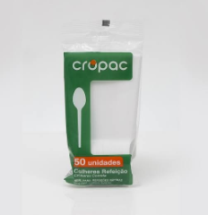 COLHER REFEICAO COM 50UN BC CROPAC