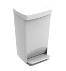 LIXEIRA C/ PEDAL SMART 25L BC REF 403105 CRIPPA