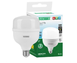 LAMPADA LED 50W LUZ FRIA TASCHIBRA